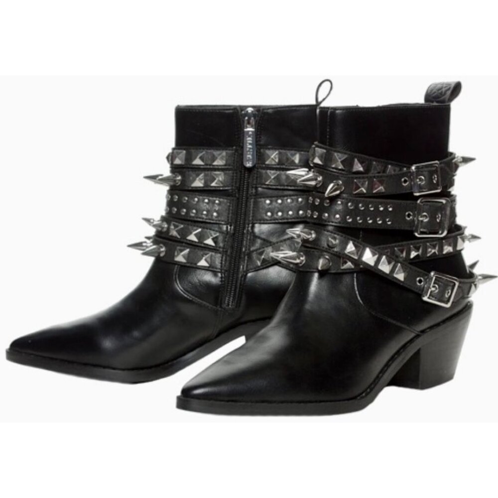 [SOLD on Depop] KILLSTAR "Callista" Ankle Boots - Sz 8 - Western/Biker/Grunge - Picture 5 of 9
